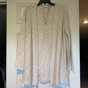 Knit cardigan